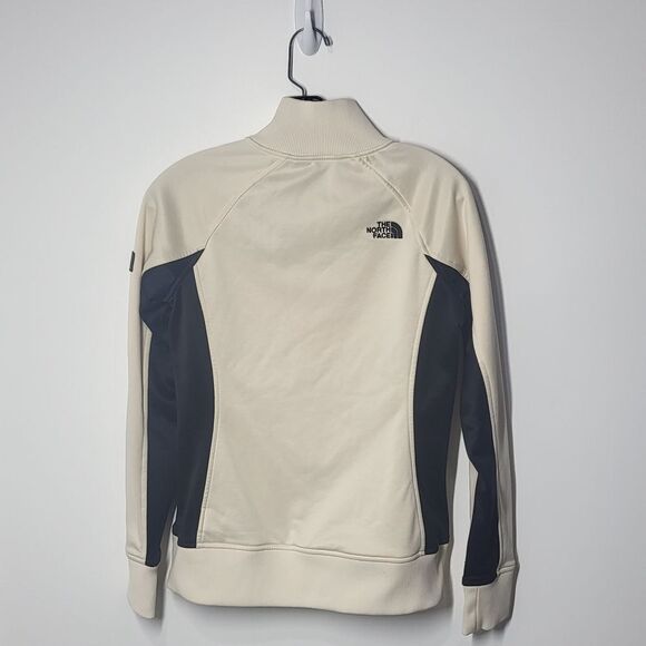 North Face Women's Cream and Black Zip Up Jacket - Picture 2 of 10